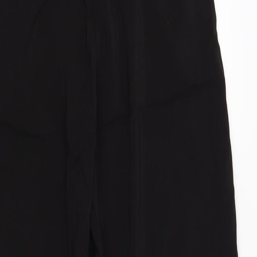 Zara Womens Black   Trousers  Size S L25 in