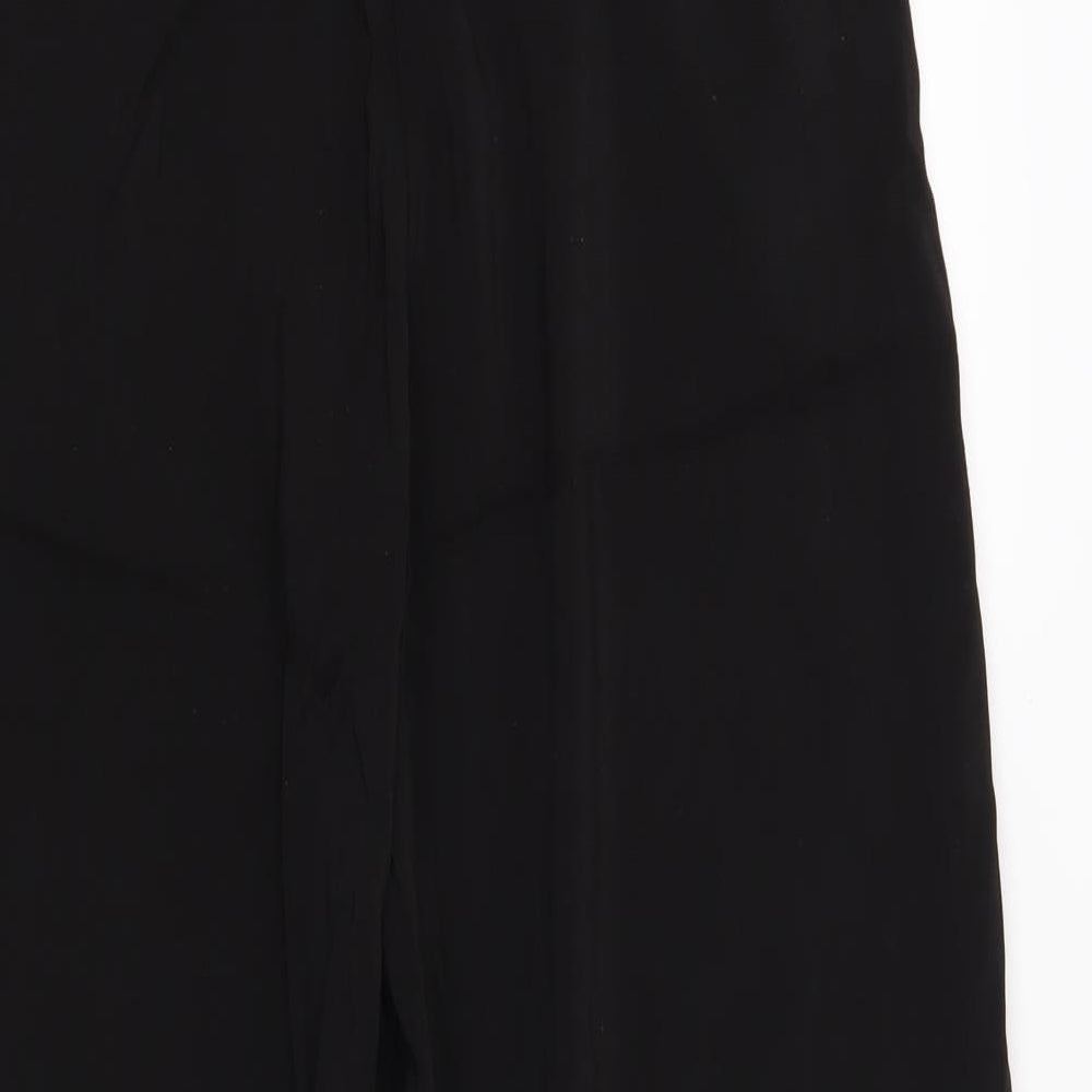 Zara Womens Black   Trousers  Size S L25 in