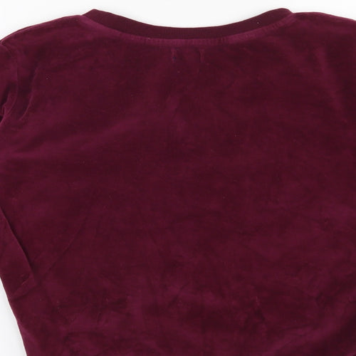Love to Lounge Womens Red Solid  Top Pyjama Top Size 4  - Harry Potter