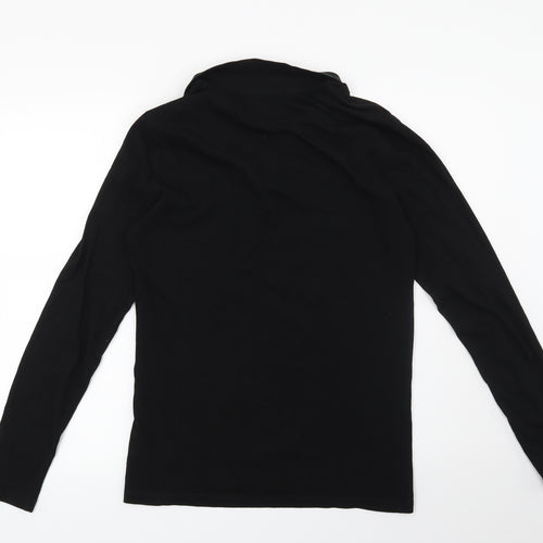New Look Mens Black    Polo Size M