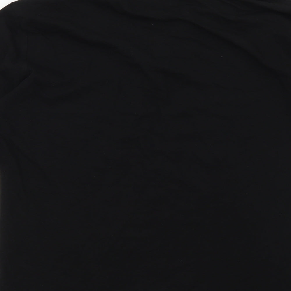 New Look Mens Black    Polo Size M