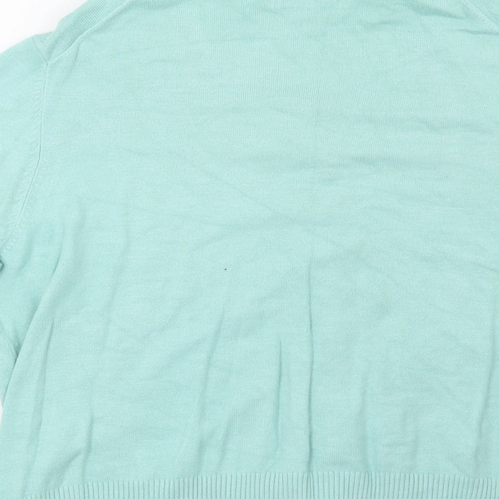 Marks and Spencer Womens Green   Cardigan Jumper Size 16