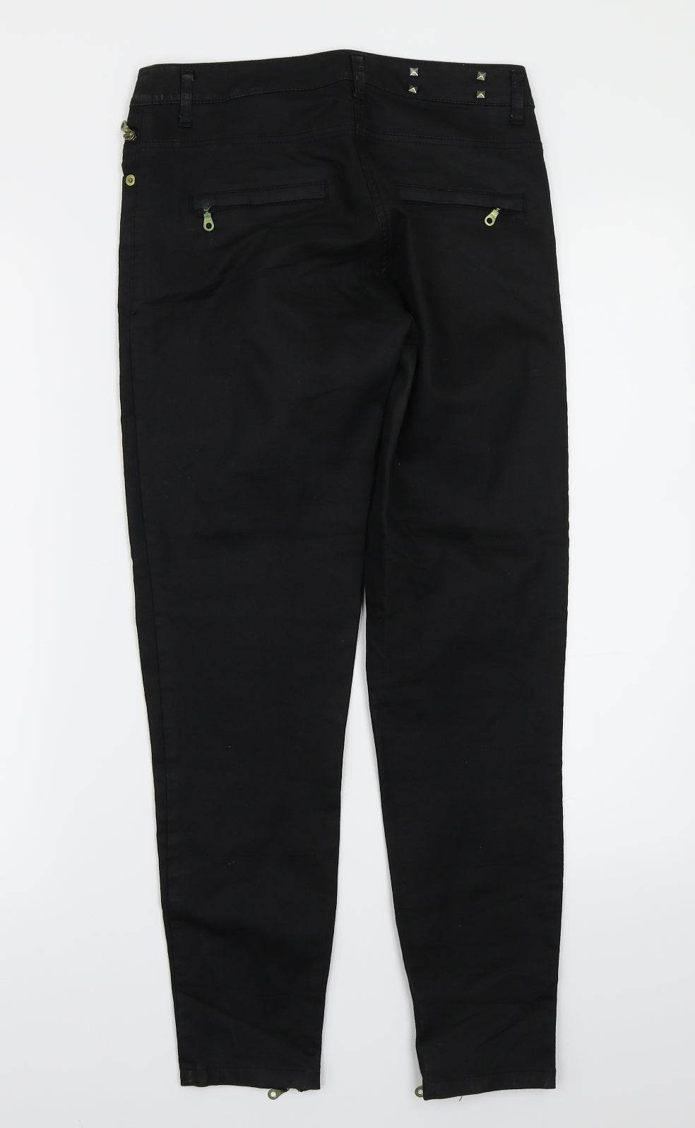 H&M Womens Black   Straight Jeans Size 4 L26 in