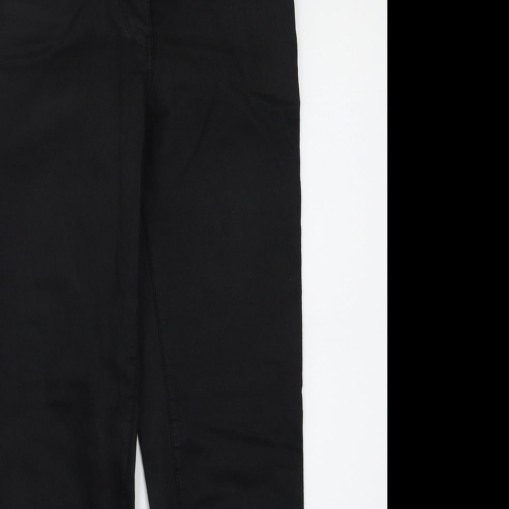 H&M Womens Black   Straight Jeans Size 4 L26 in