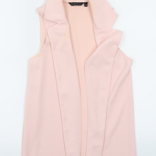 Candy Couture Girls Pink   Gilet Coat Size 12 Years