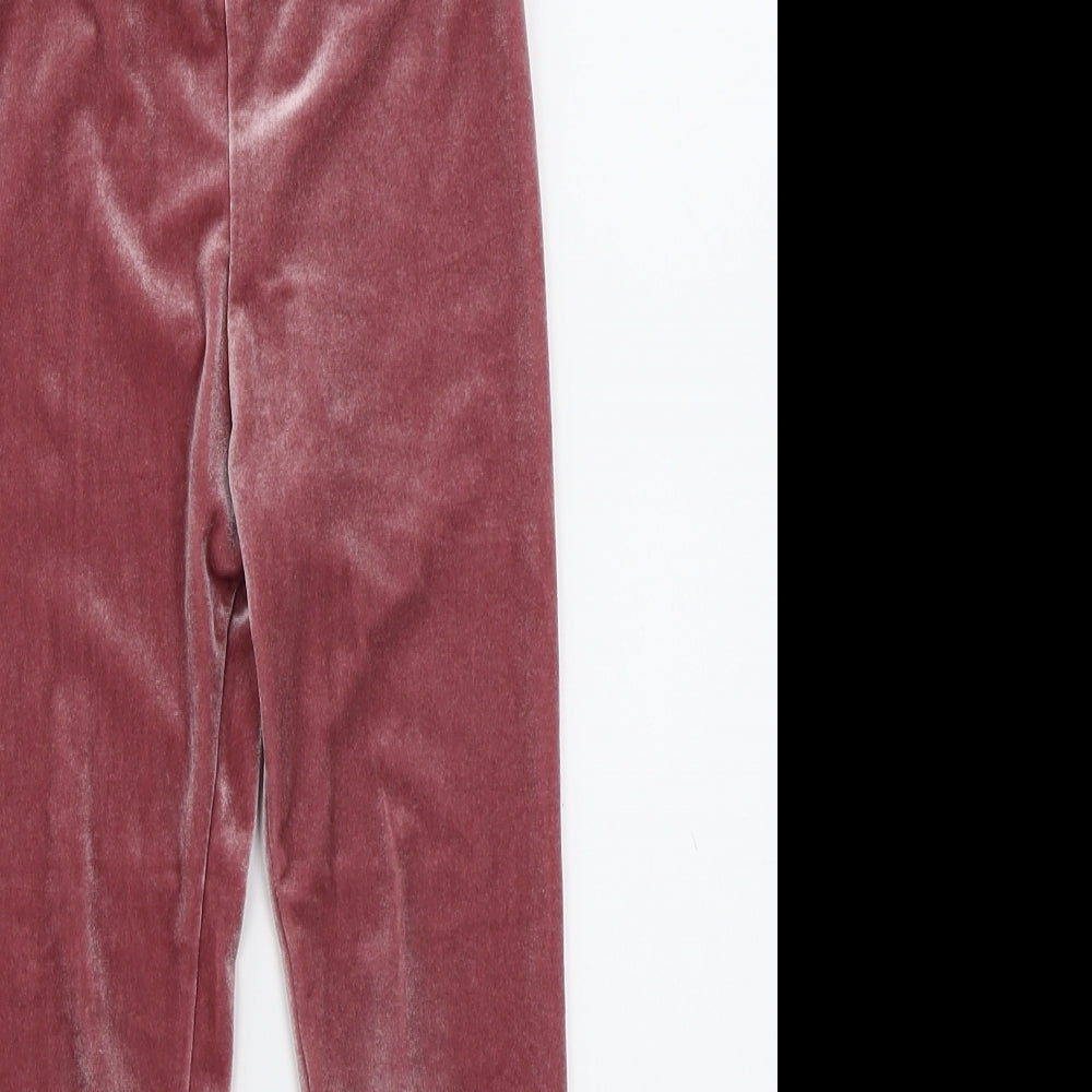 NEXT Girls Pink   Jegging Trousers Size 4-5 Years