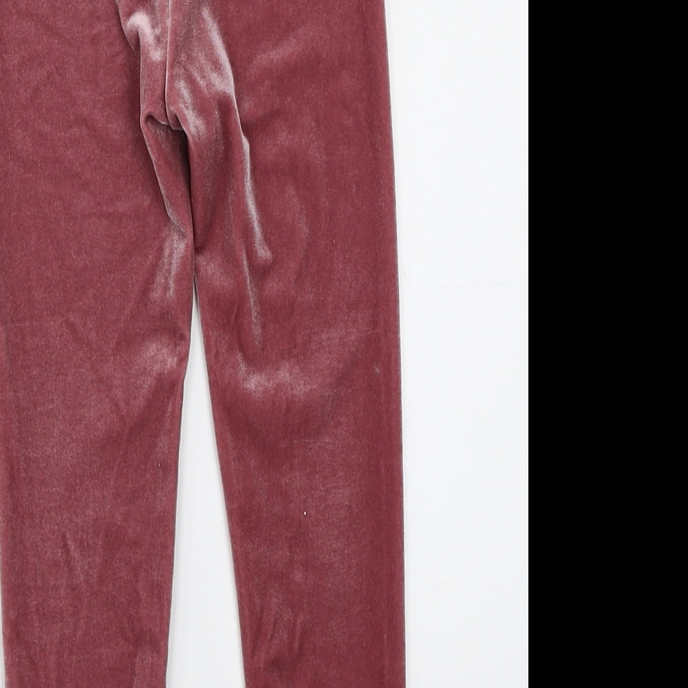 NEXT Girls Pink   Jegging Trousers Size 4-5 Years