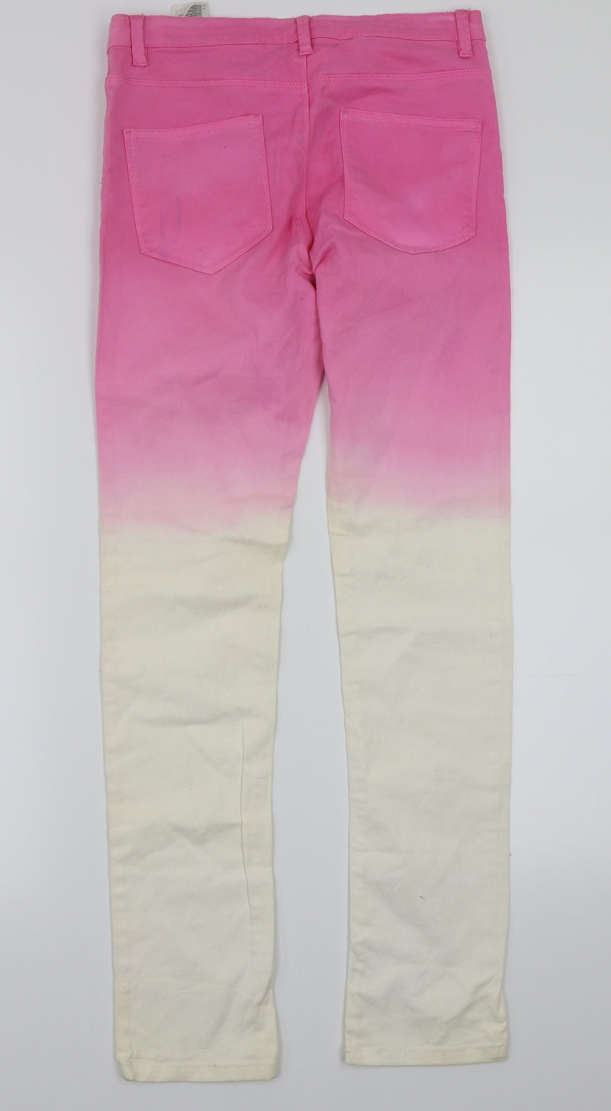 H&M Girls Pink   Straight Jeans Size 14 Years