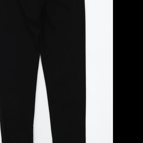 Prague Womens Black   Trousers  Size 6 L28 in