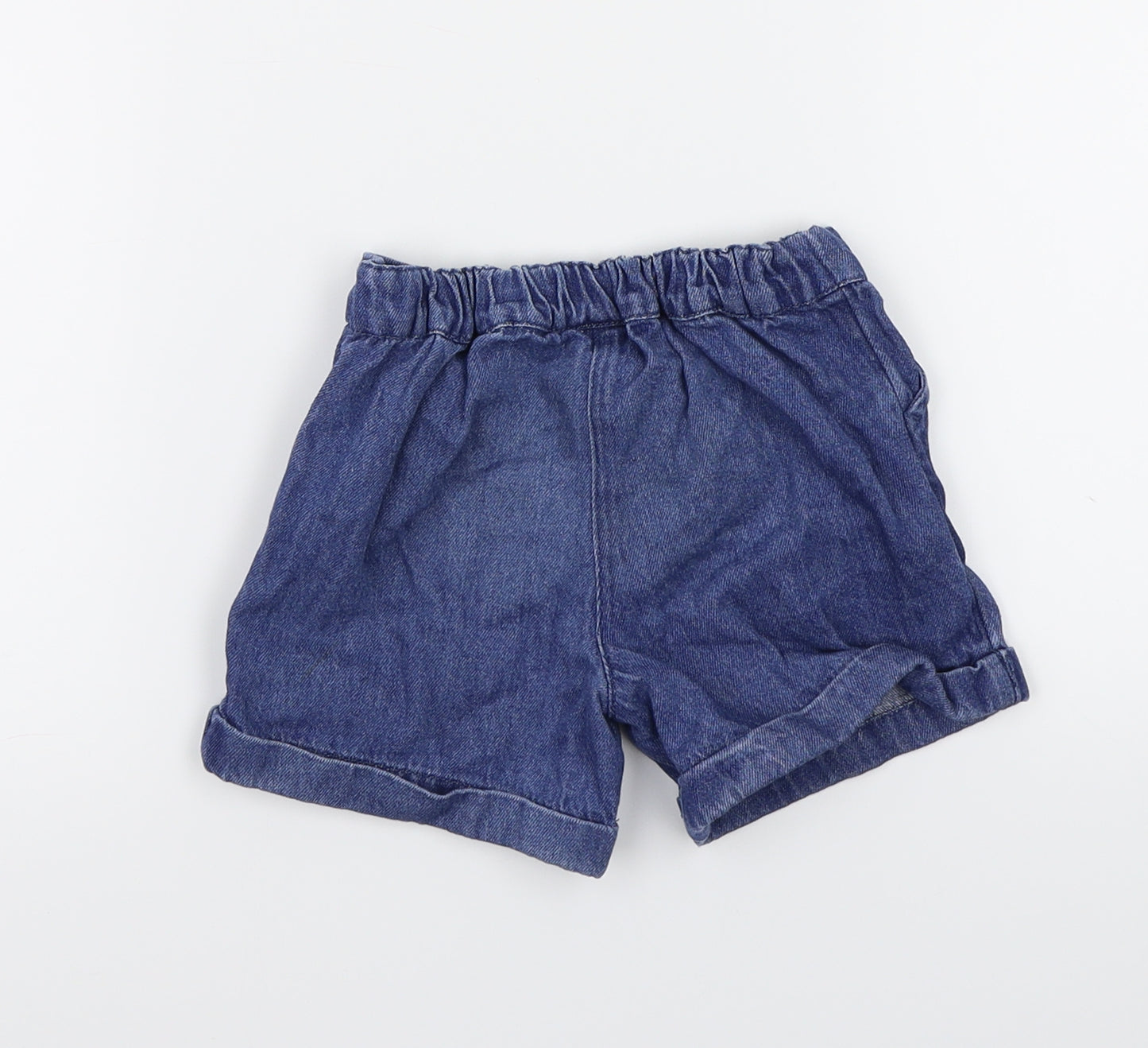 Marks and Spencer Girls Blue   Bermuda Shorts Size 2-3 Years