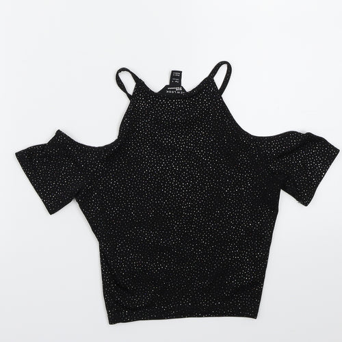Newlook Girls Black   Basic T-Shirt Size 9 Years