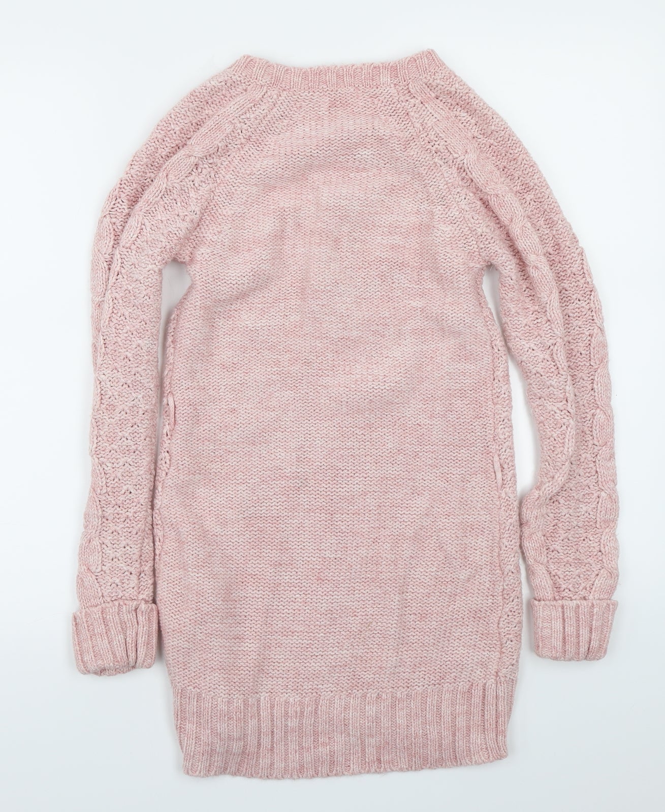 NEXT Girls Pink   Pullover Jumper Size 7 Years