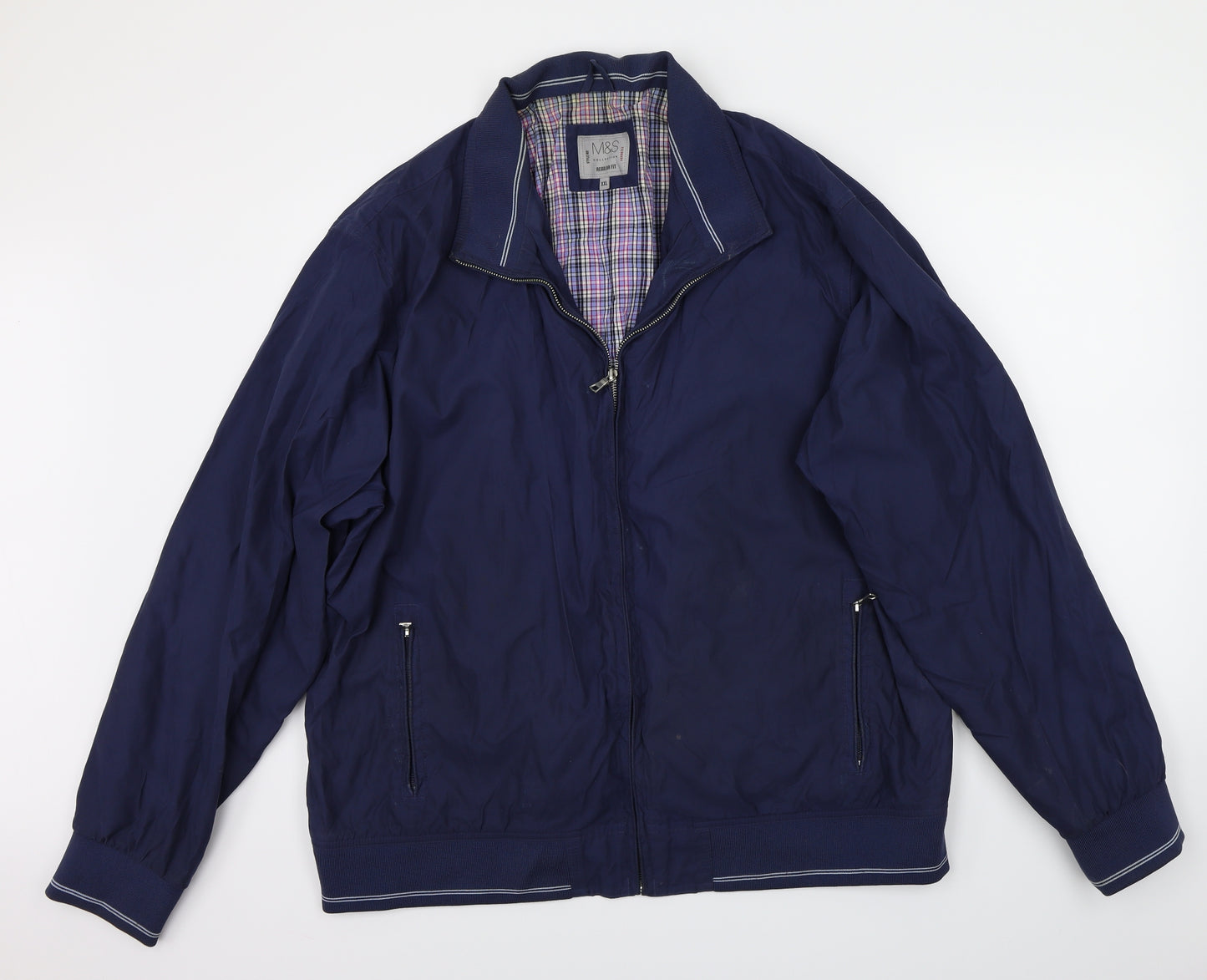Marks and Spencer Mens Blue   Jacket Coat Size 2XL