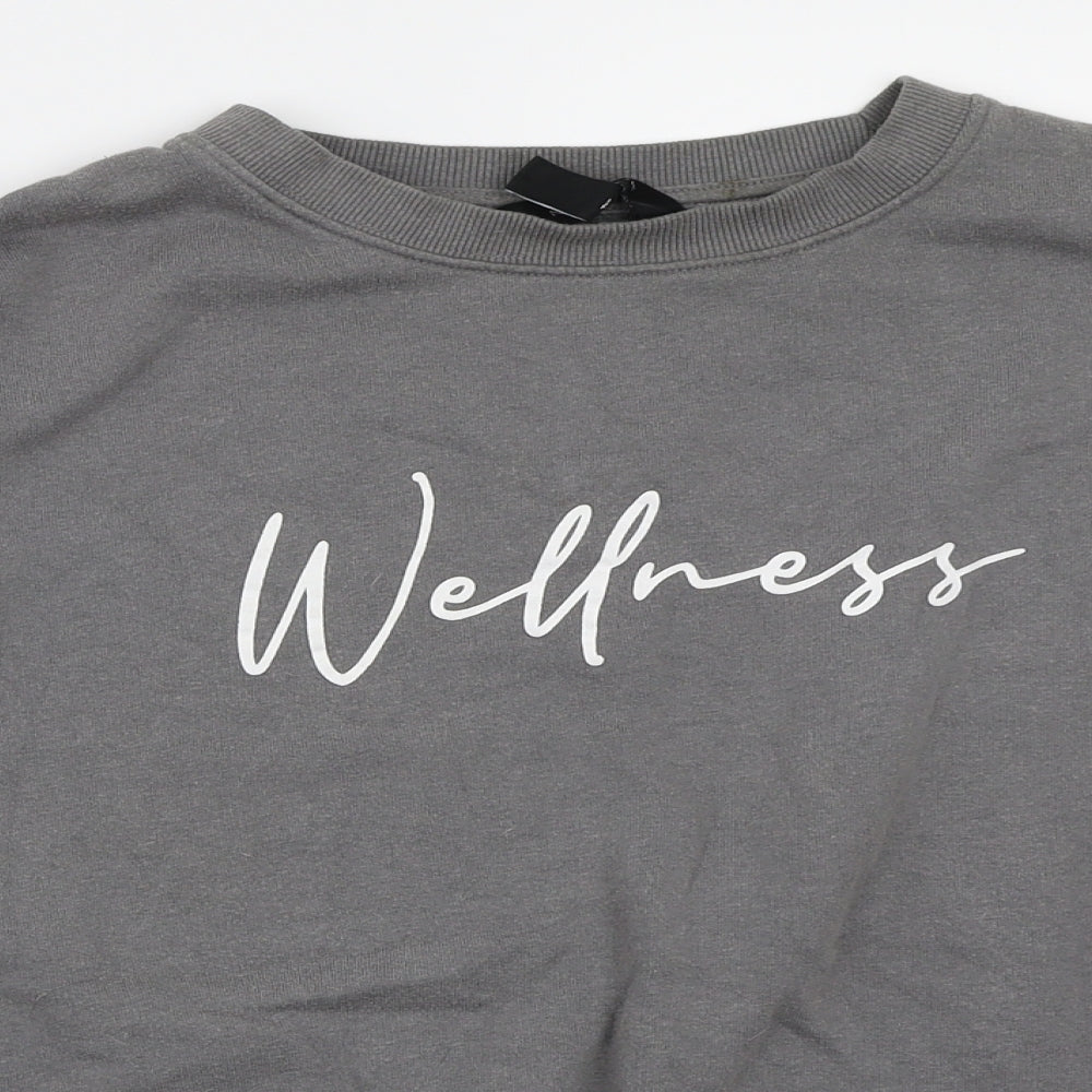Newlook Womens Grey   Pullover Jumper Size S