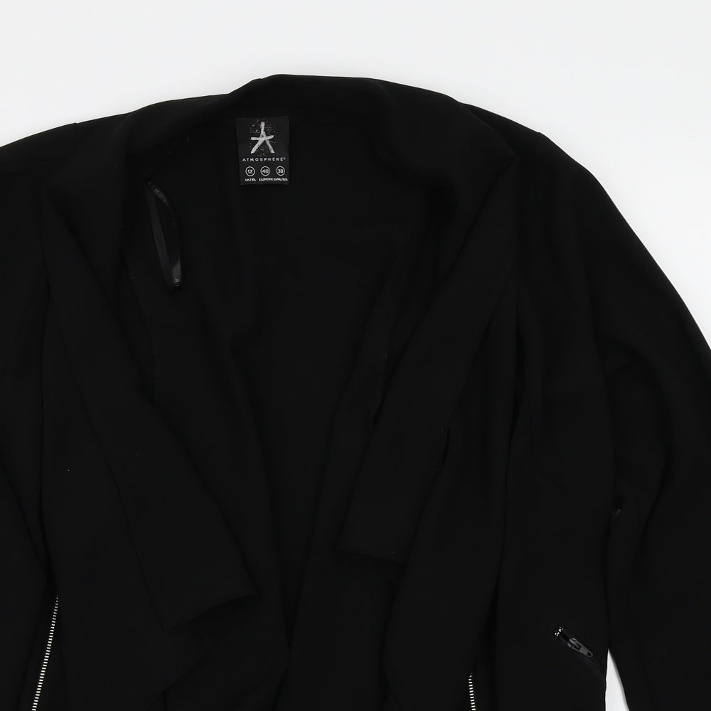 Primark Womens Black   Jacket Coat Size 12