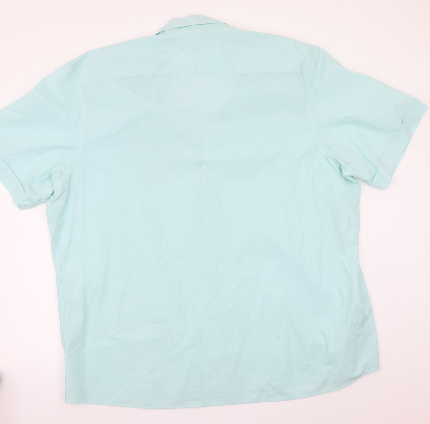 George Mens Blue    Button-Up Size 4XL