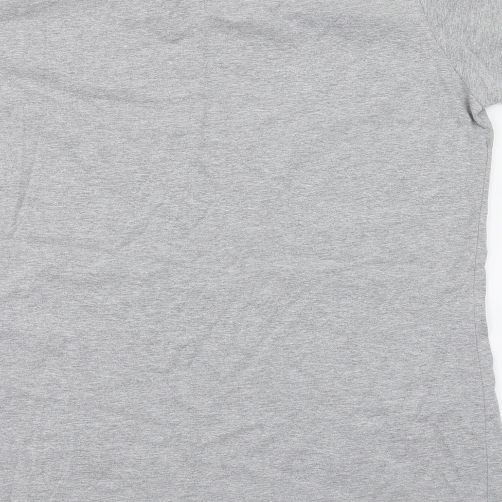 Gildan Womens Grey   Basic T-Shirt Size 2XL