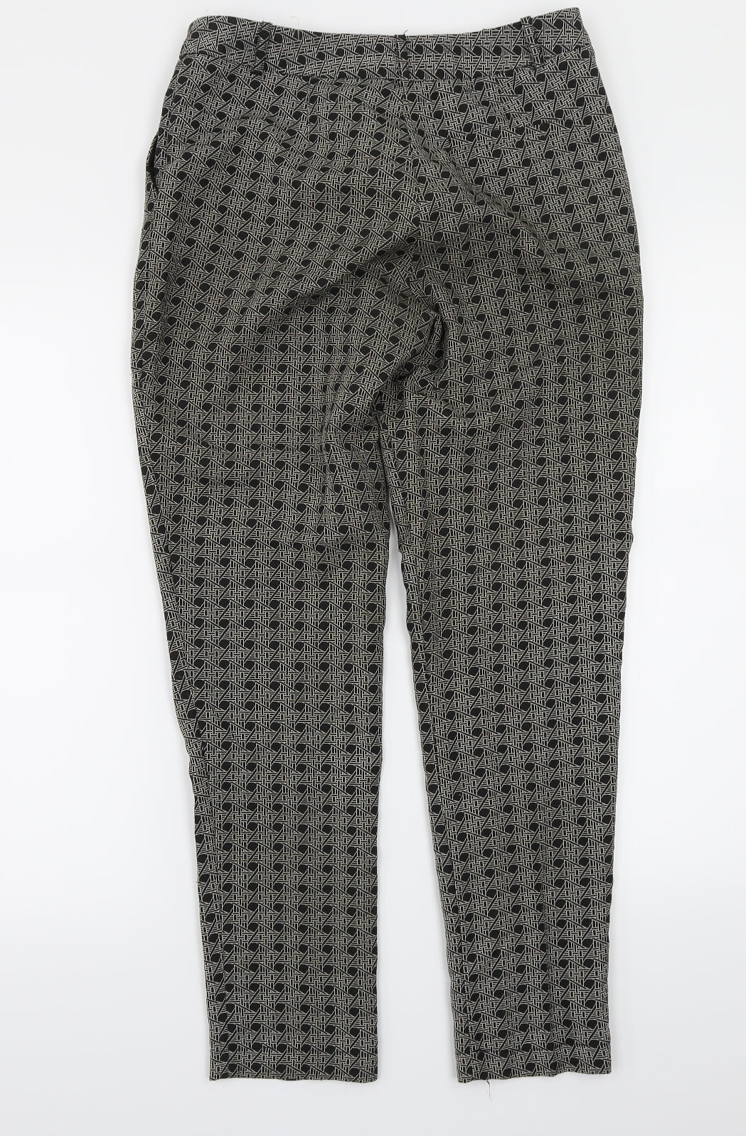 Oasis Womens Black   Trousers  Size 8 L27 in