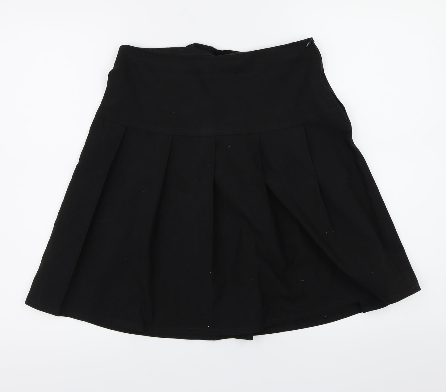 Marks and Spencer Girls Black   A-Line Skirt Size 12 Years