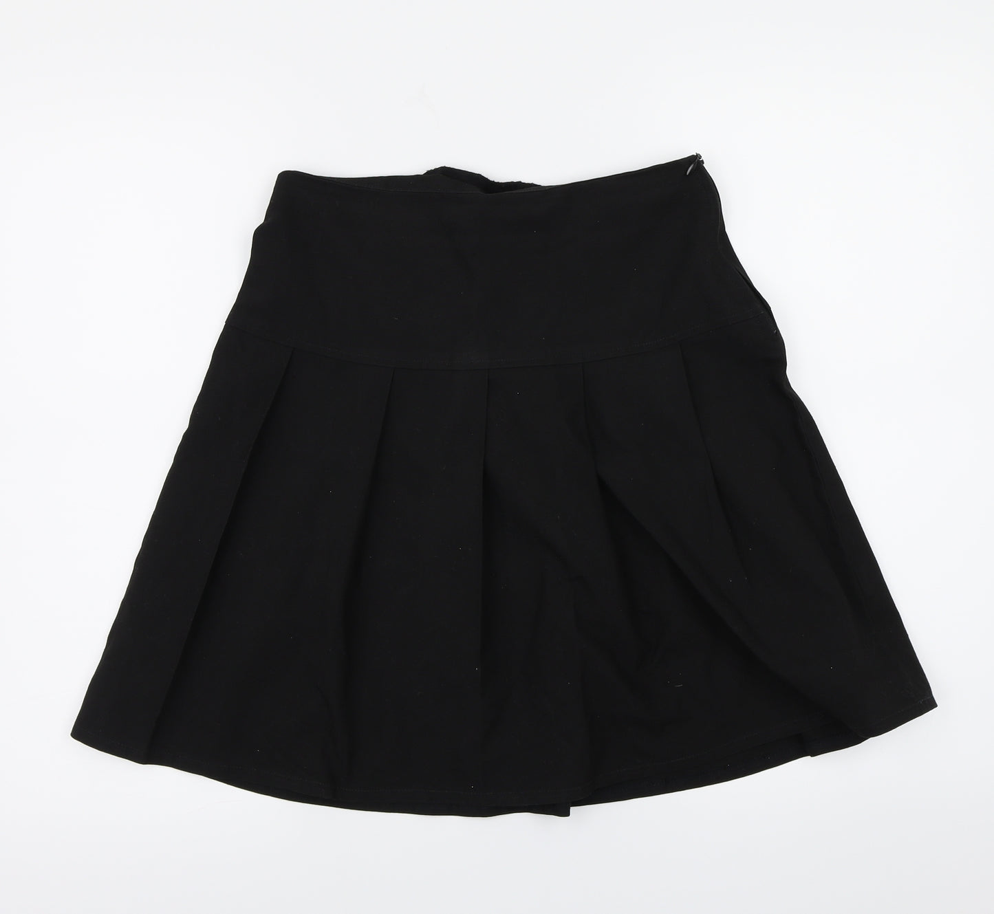Marks and Spencer Girls Black   A-Line Skirt Size 12 Years