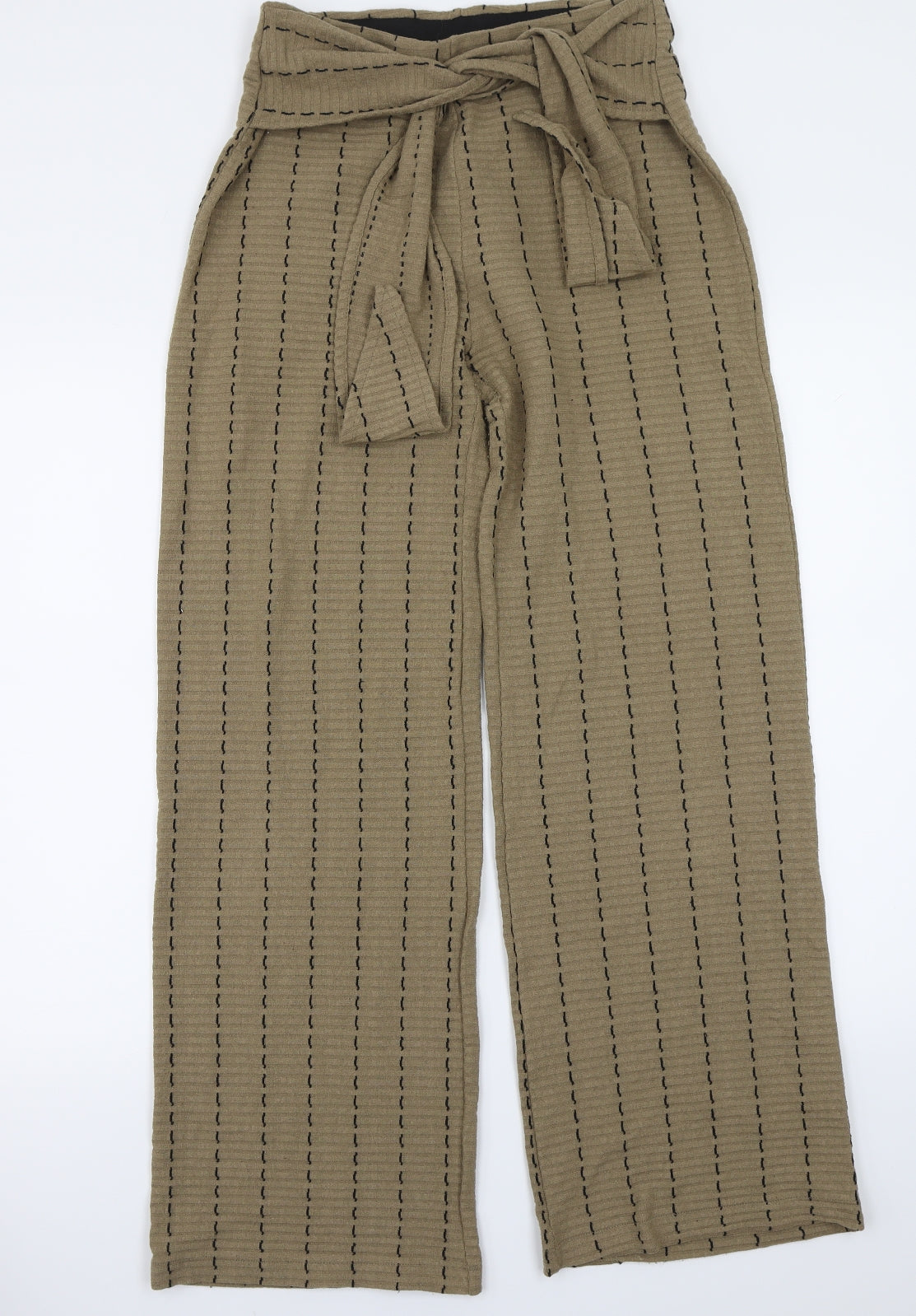Zara Womens Brown   Trousers  Size M L29.5 in