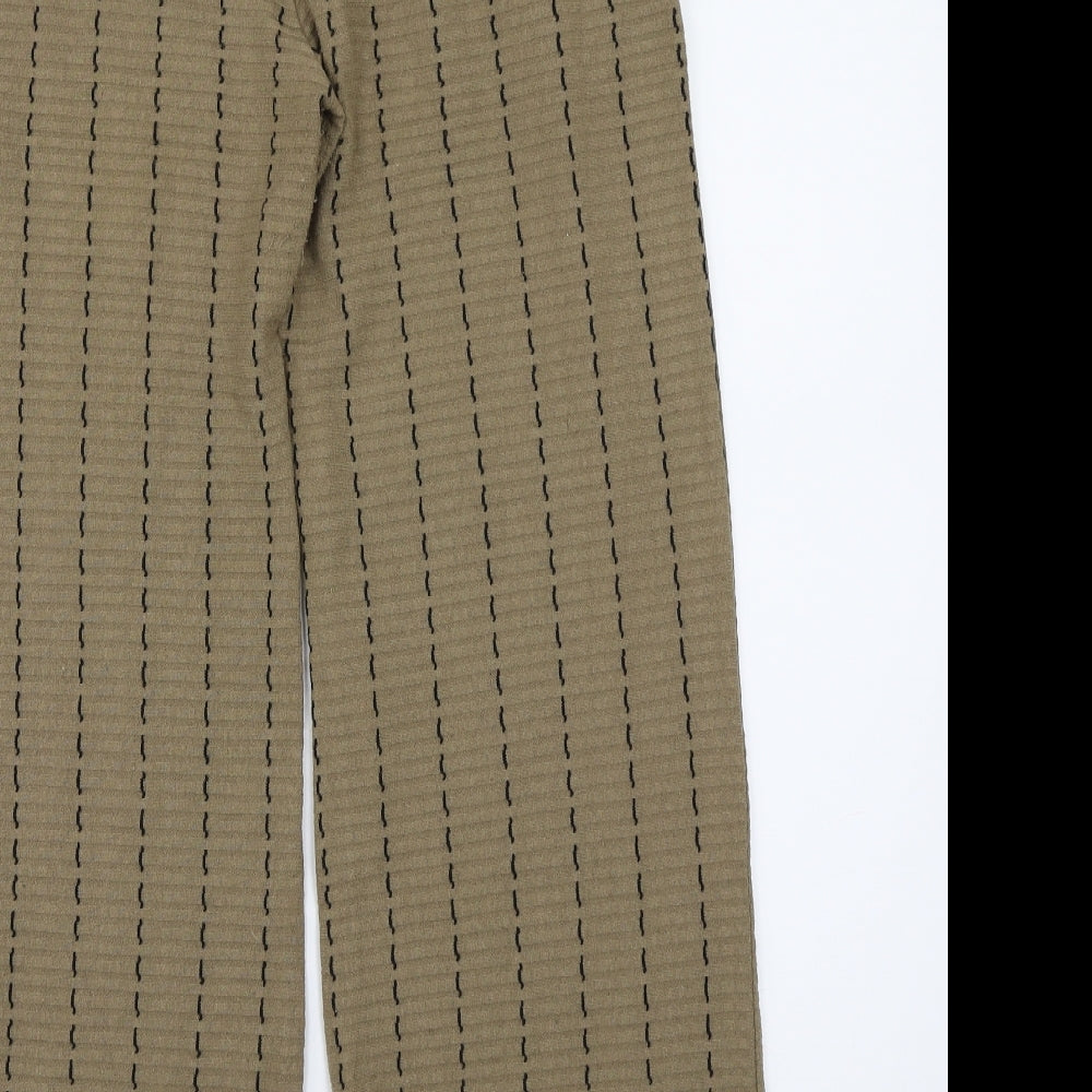 Zara Womens Brown   Trousers  Size M L29.5 in