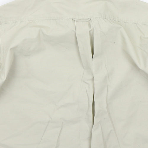 scoul days Womens Beige   Basic Button-Up Size M