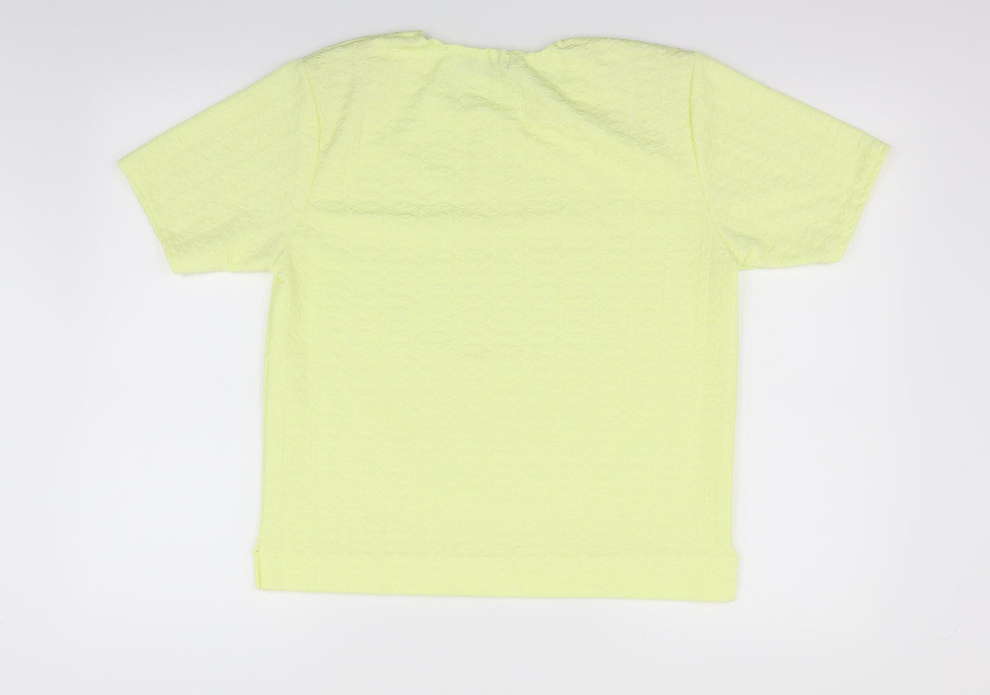 Pure & Natural Womens Yellow   Basic T-Shirt Size 14