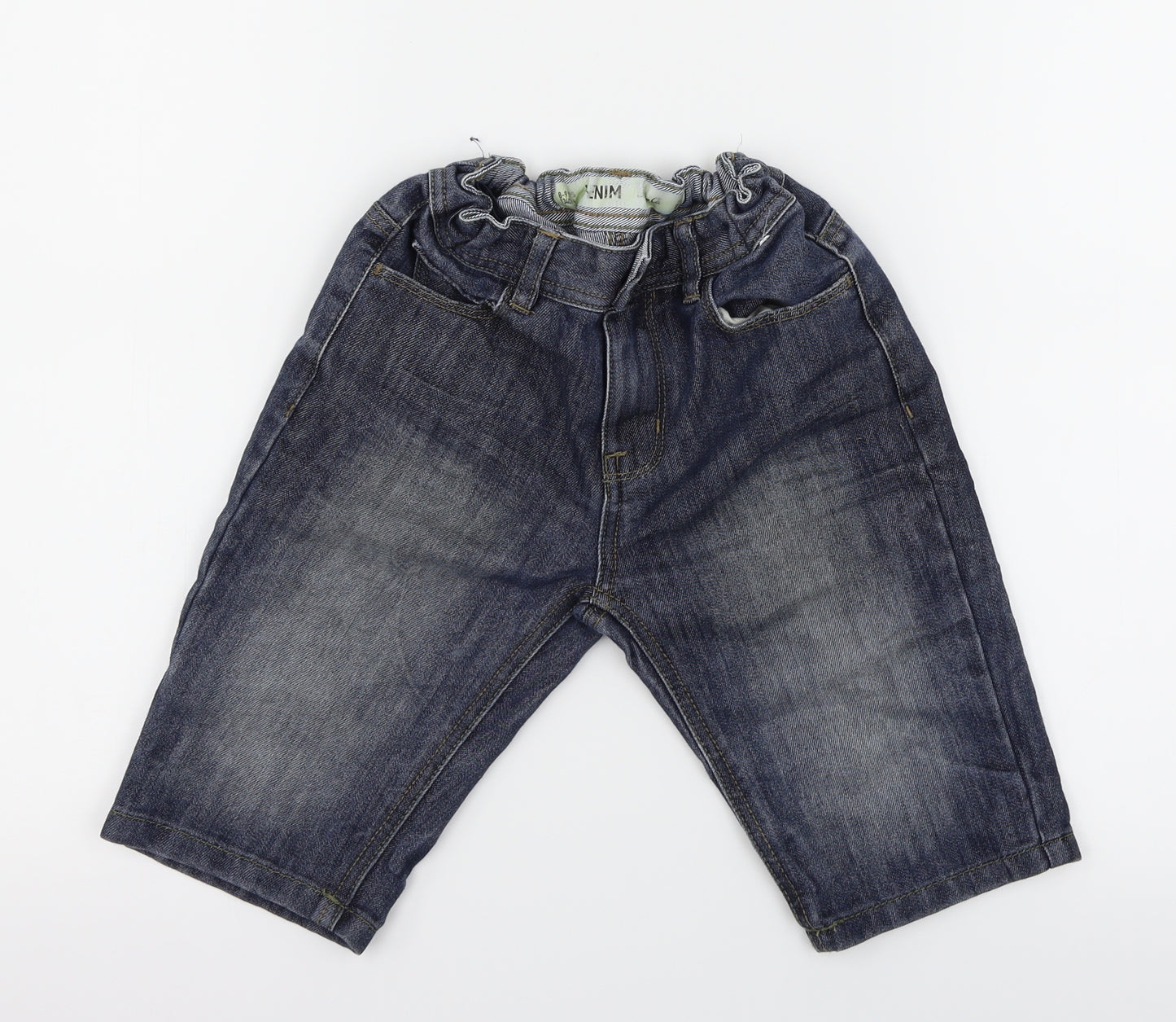 deniem & co Girls Blue   Cut-Off Shorts Size 8-9 Years