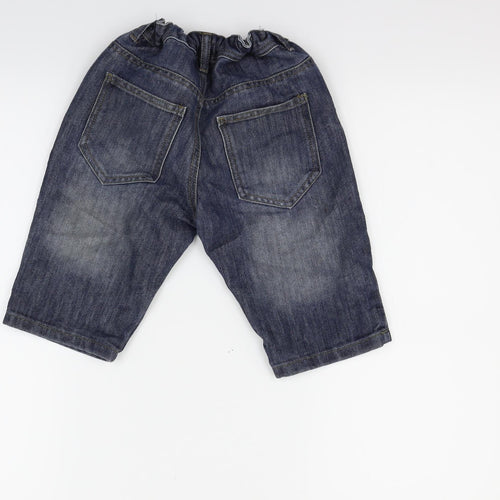 deniem & co Girls Blue   Cut-Off Shorts Size 8-9 Years