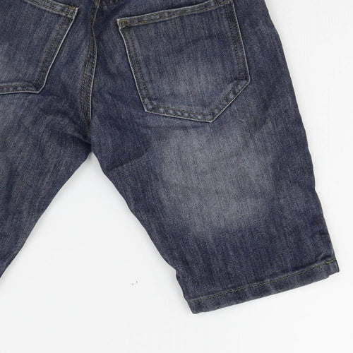 deniem & co Girls Blue   Cut-Off Shorts Size 8-9 Years