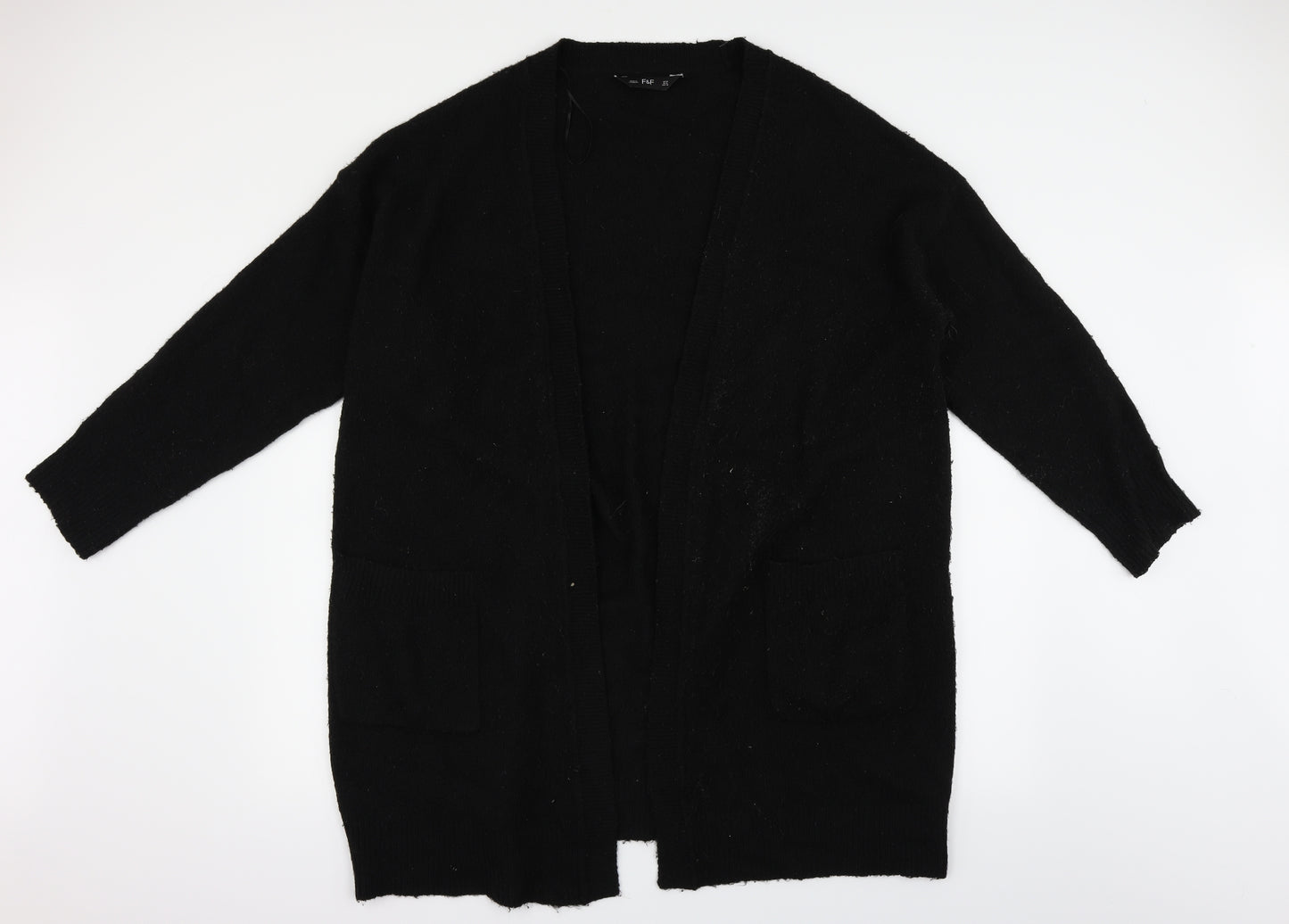 F&F Womens Black   Cardigan Jumper Size 20