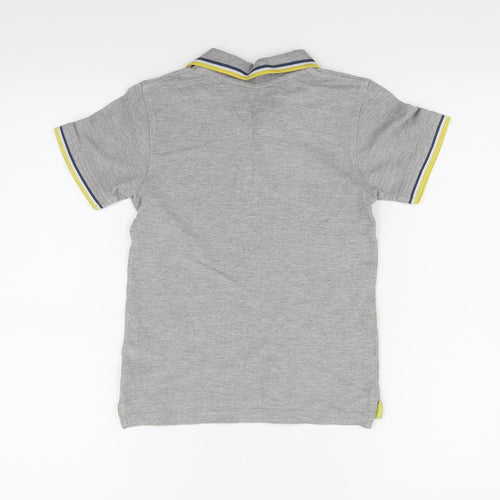 Debehams Girls Grey   Basic T-Shirt Size 5-6 Years