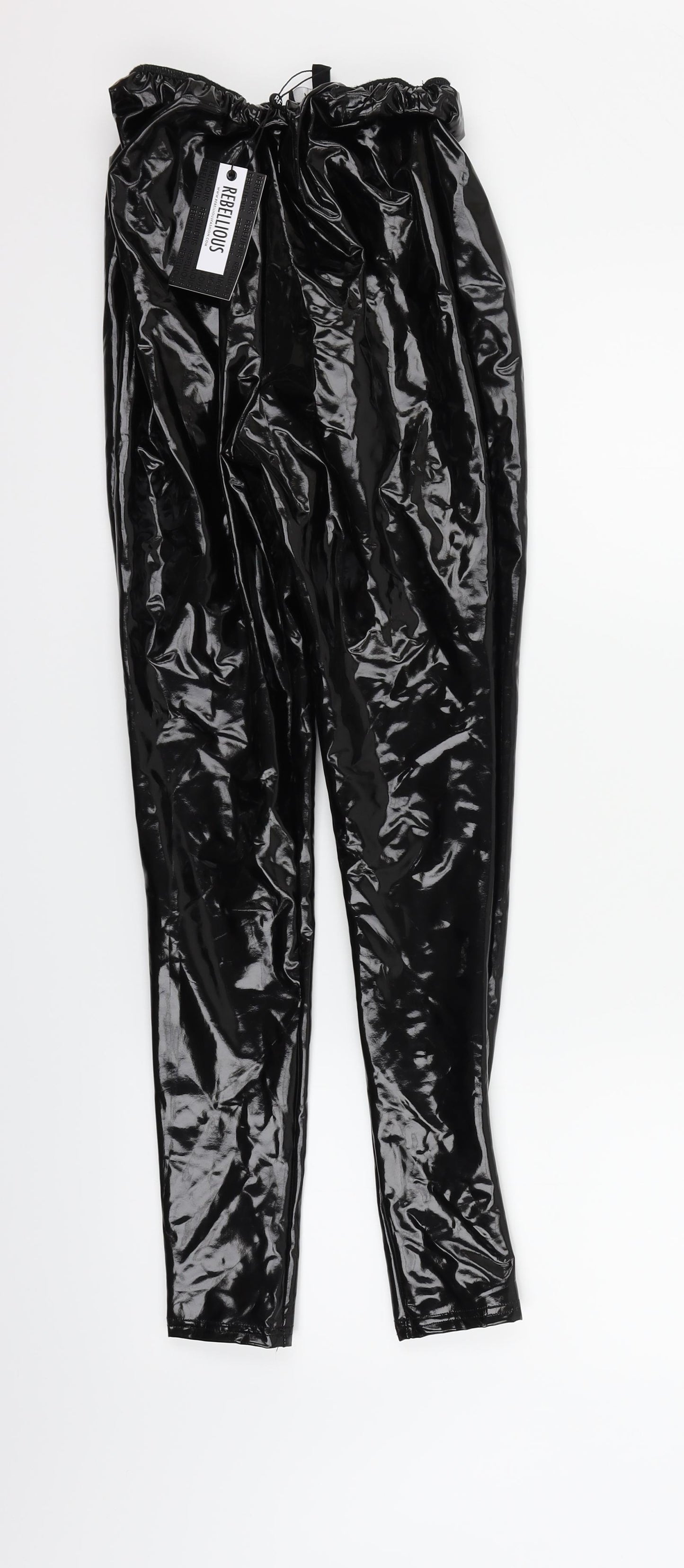 Rebellious Girls Black   Jegging Trousers Size 4 Years