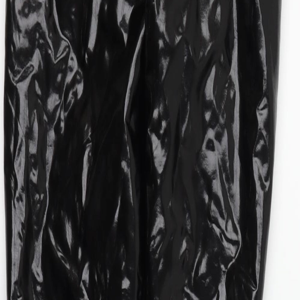 Rebellious Girls Black   Jegging Trousers Size 4 Years
