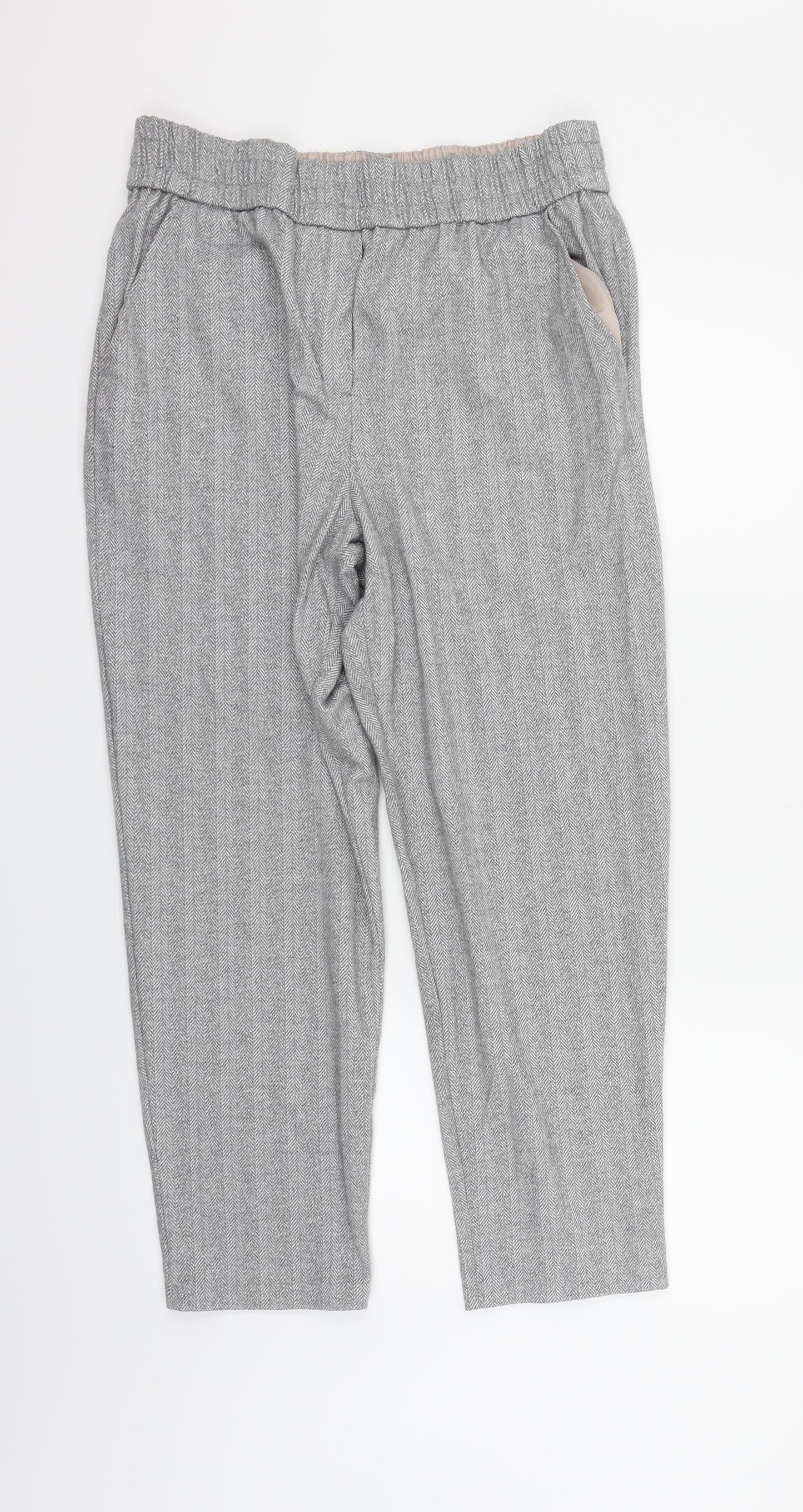 Primark Womens Grey   Trousers  Size 14 L31 in