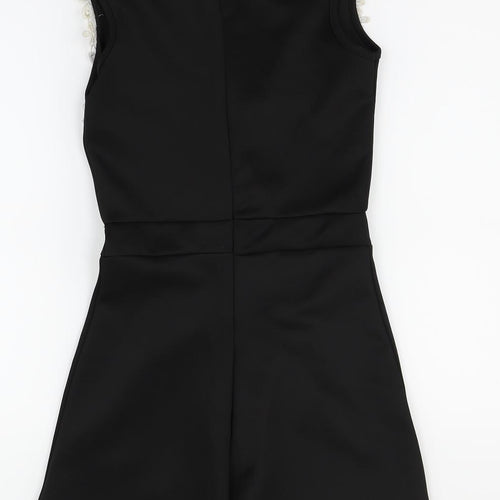 Boutique Womens Black   Jumpsuit One-Piece Size 8