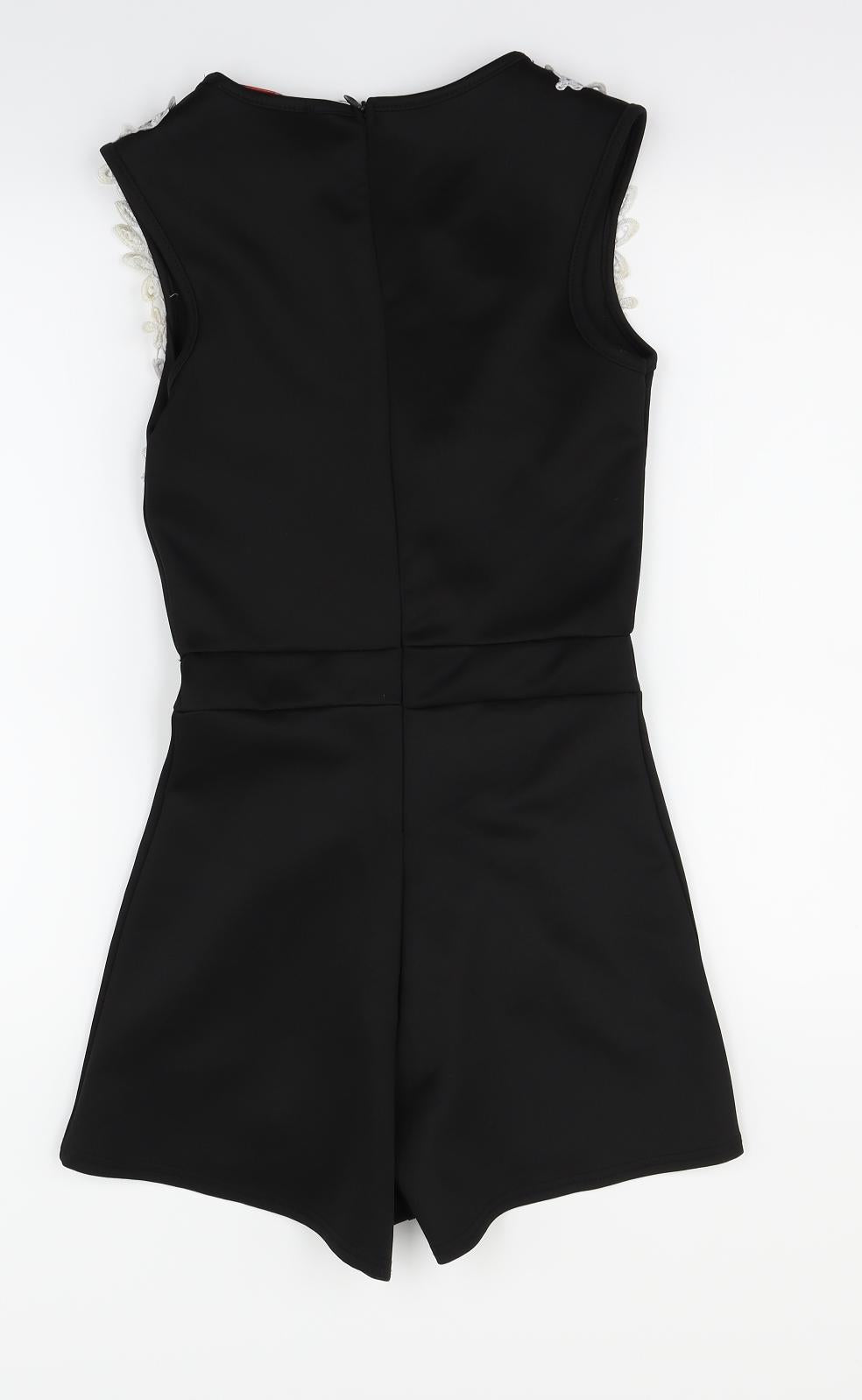 Boutique Womens Black   Jumpsuit One-Piece Size 8