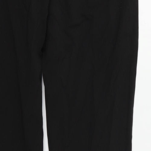 M&Co Womens Black   Trousers  Size 12 L31 in