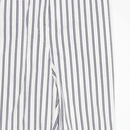 Tu Woman Womens White   Trousers  Size 12 L25 in