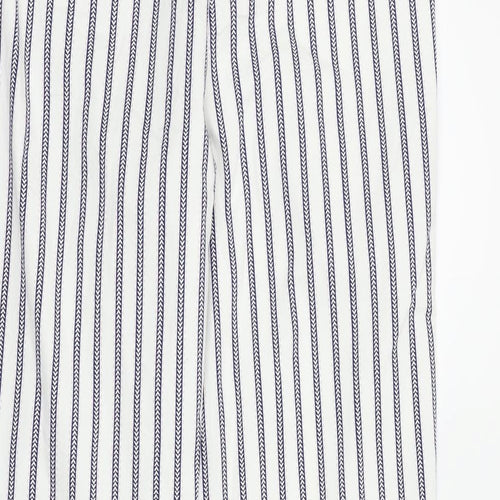 Tu Woman Womens White   Trousers  Size 12 L25 in