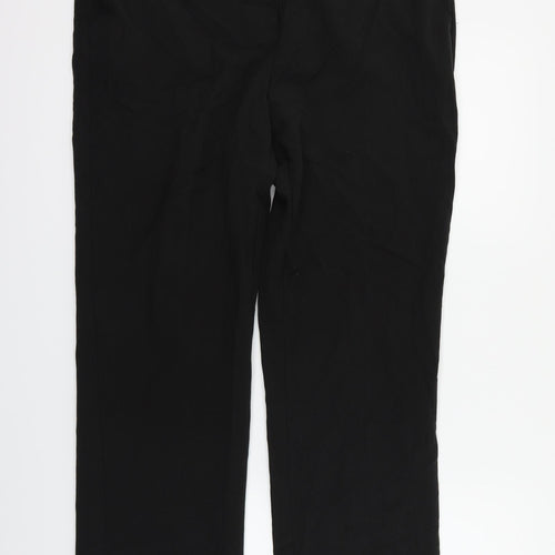 BHS Womens Black   Trousers  Size 14 L29 in
