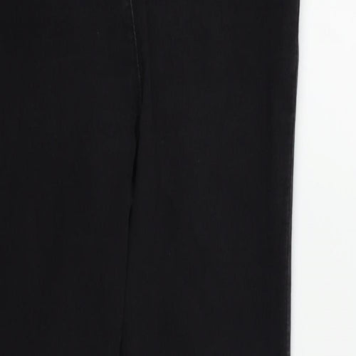 /Denim Womens Black   Straight Jeans Size 12 L29 in