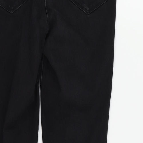 /Denim Womens Black   Straight Jeans Size 12 L29 in