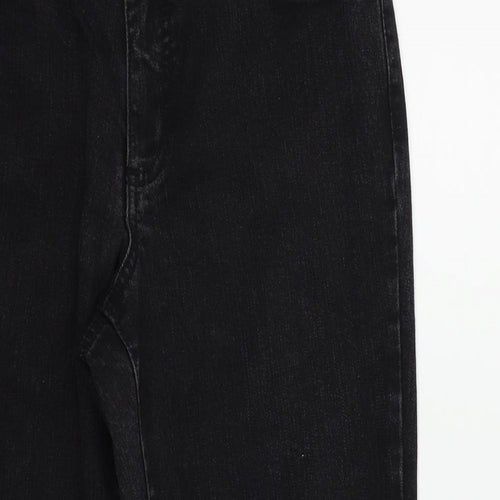 Sonoma Womens Black   Straight Jeans Size 12 L31 in