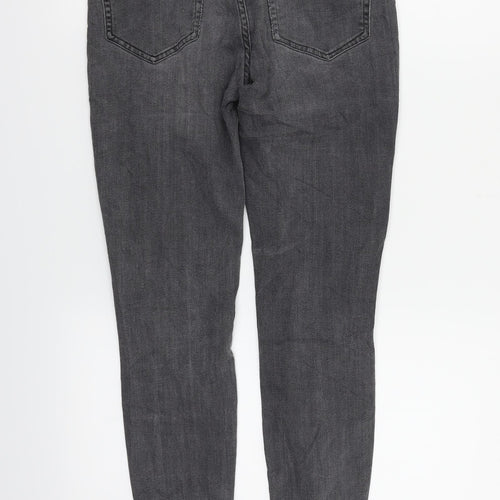 Pull&Bear Womens Grey   Straight Jeans Size 26 in L27 in