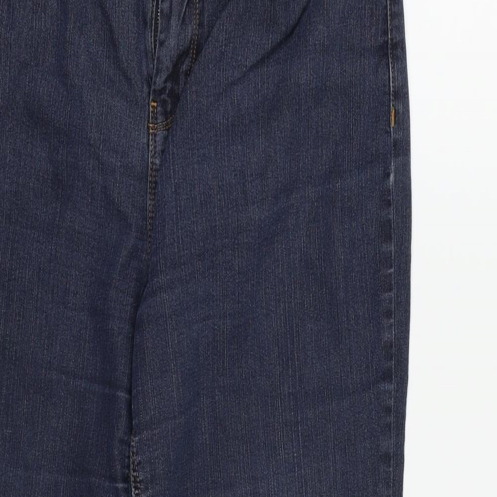 Per Una Womens Blue   Straight Jeans Size 14 L30 in