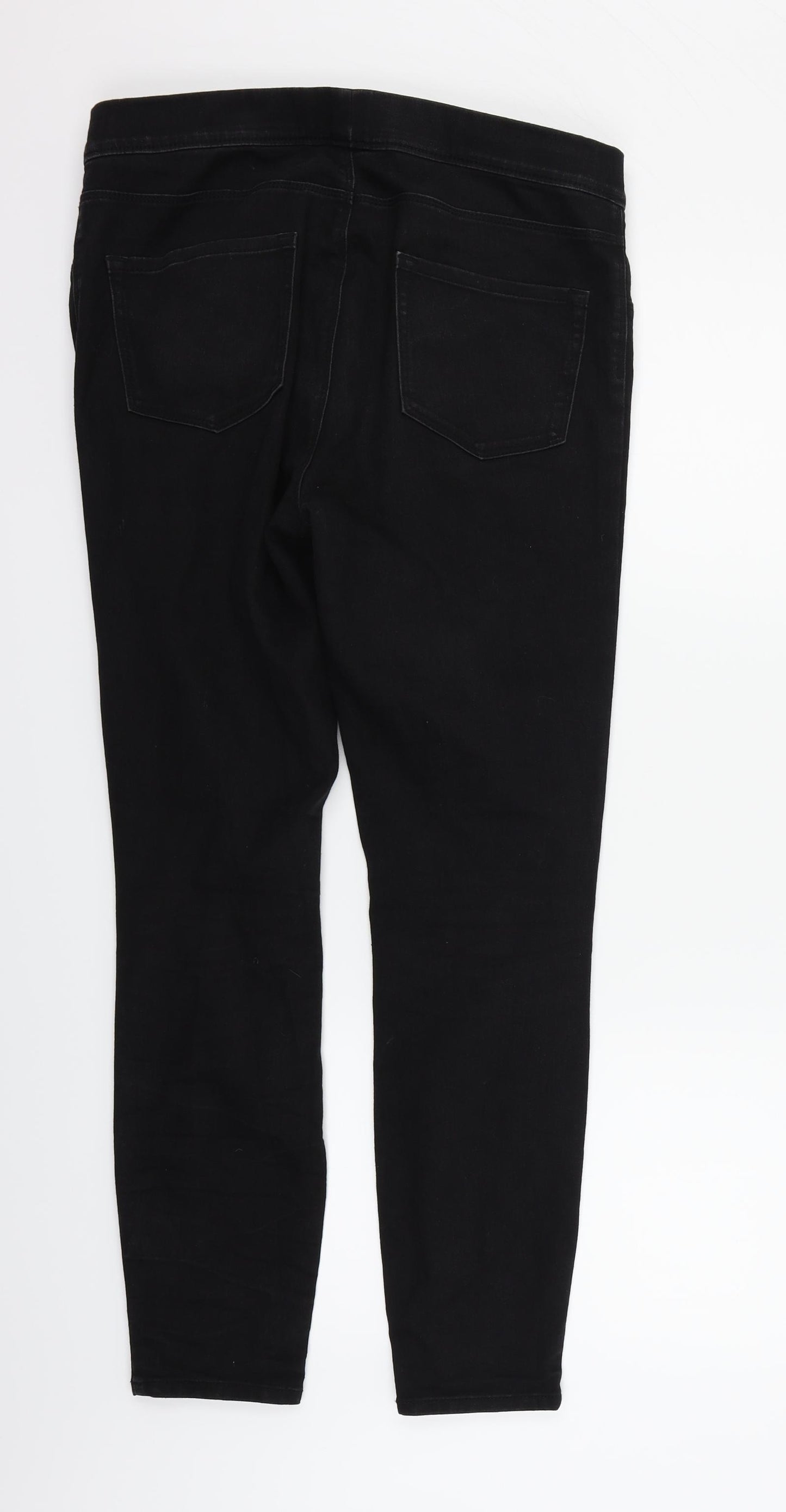 George Womens Black   Jegging Trousers Size 12 L30 in