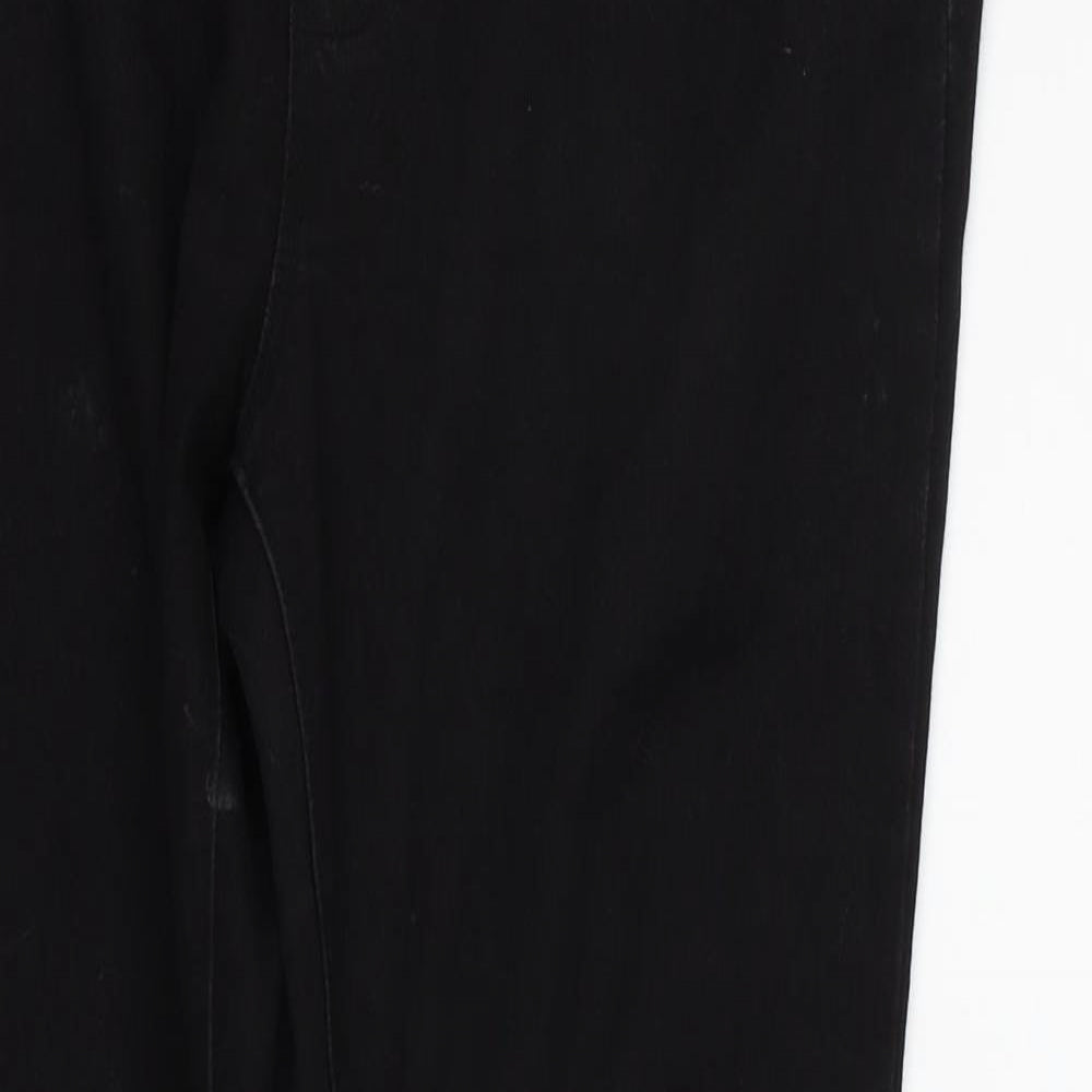George Womens Black   Jegging Trousers Size 12 L30 in
