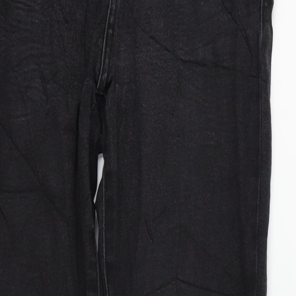 RESERVED Womens Black   Straight Jeans Size 38 in L32 in
